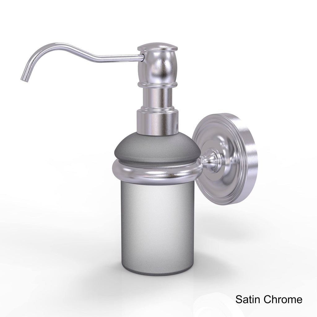 Matte Black Wall Mounted Soap Dispenser J75789