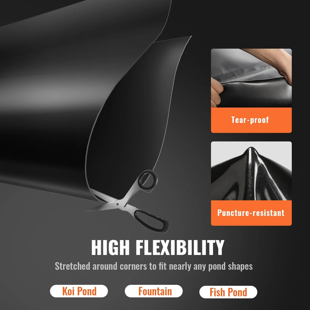 15 x 20 ft 45 Mil EPDM Pond Liner R650085