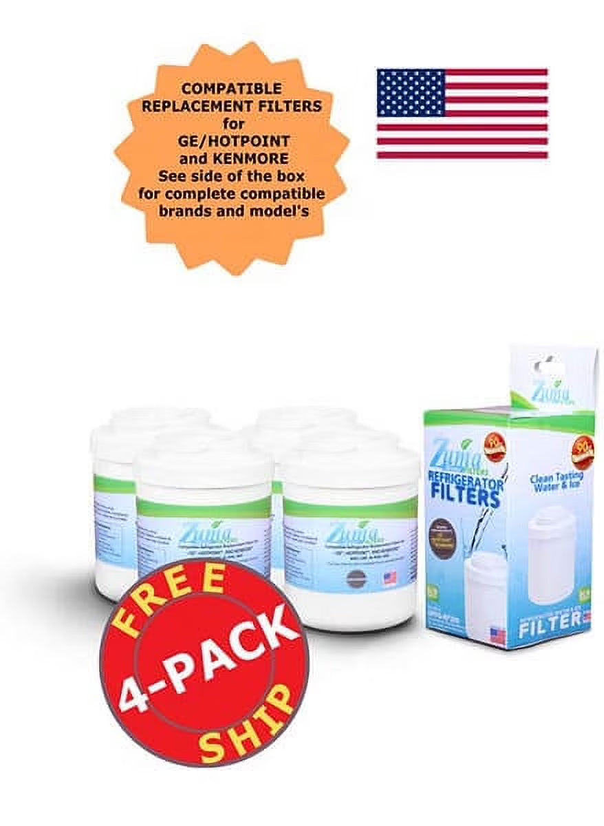 4 Pack Water and Ice Filter T8504
