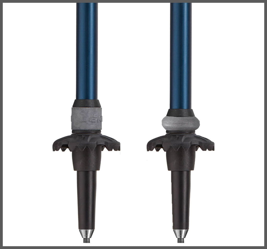 Trekking Poles White Blue Lime Green C3902