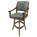 Swivel Solid Wood Bar Stool Y83404