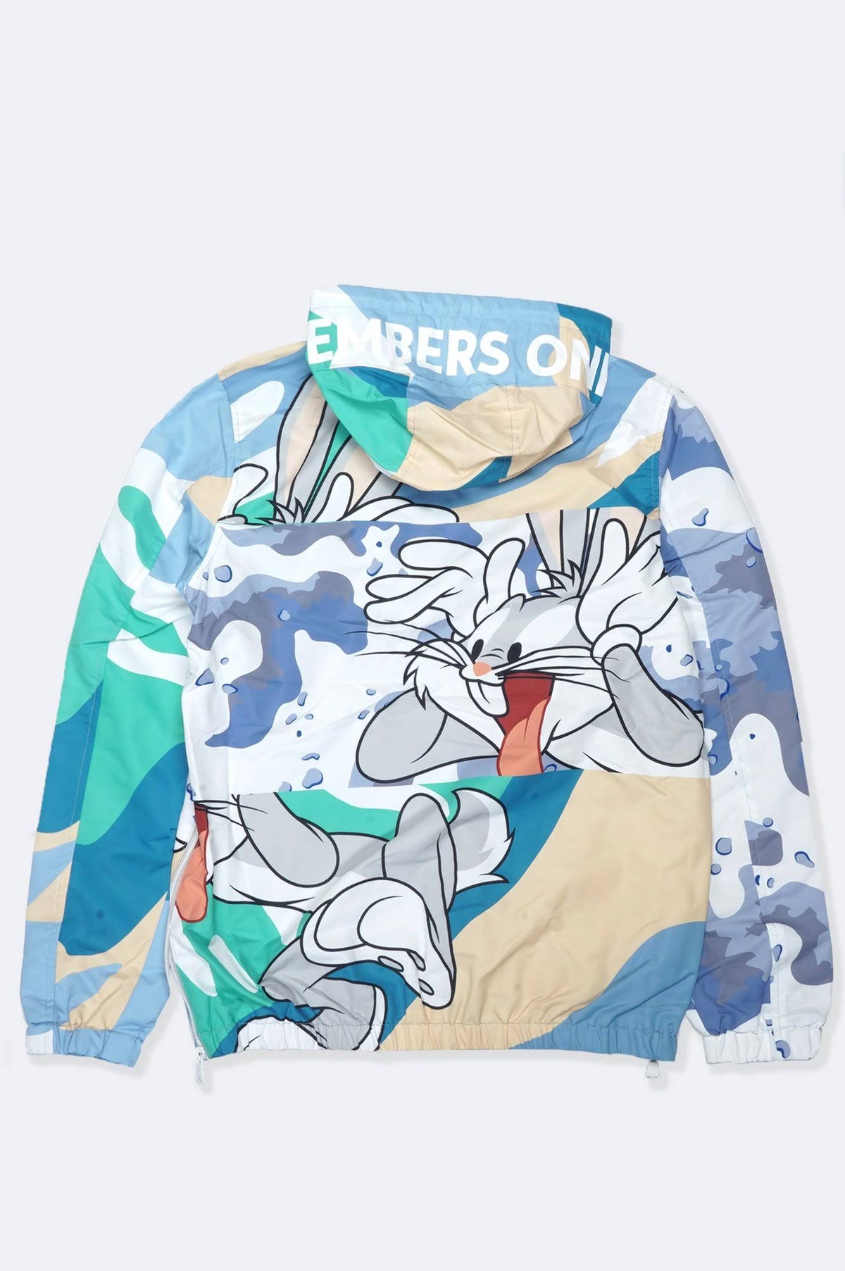 Camo Popover Windbreaker F3483