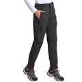 Black Fleece-Lined Soft Shell Ski Pants F952332