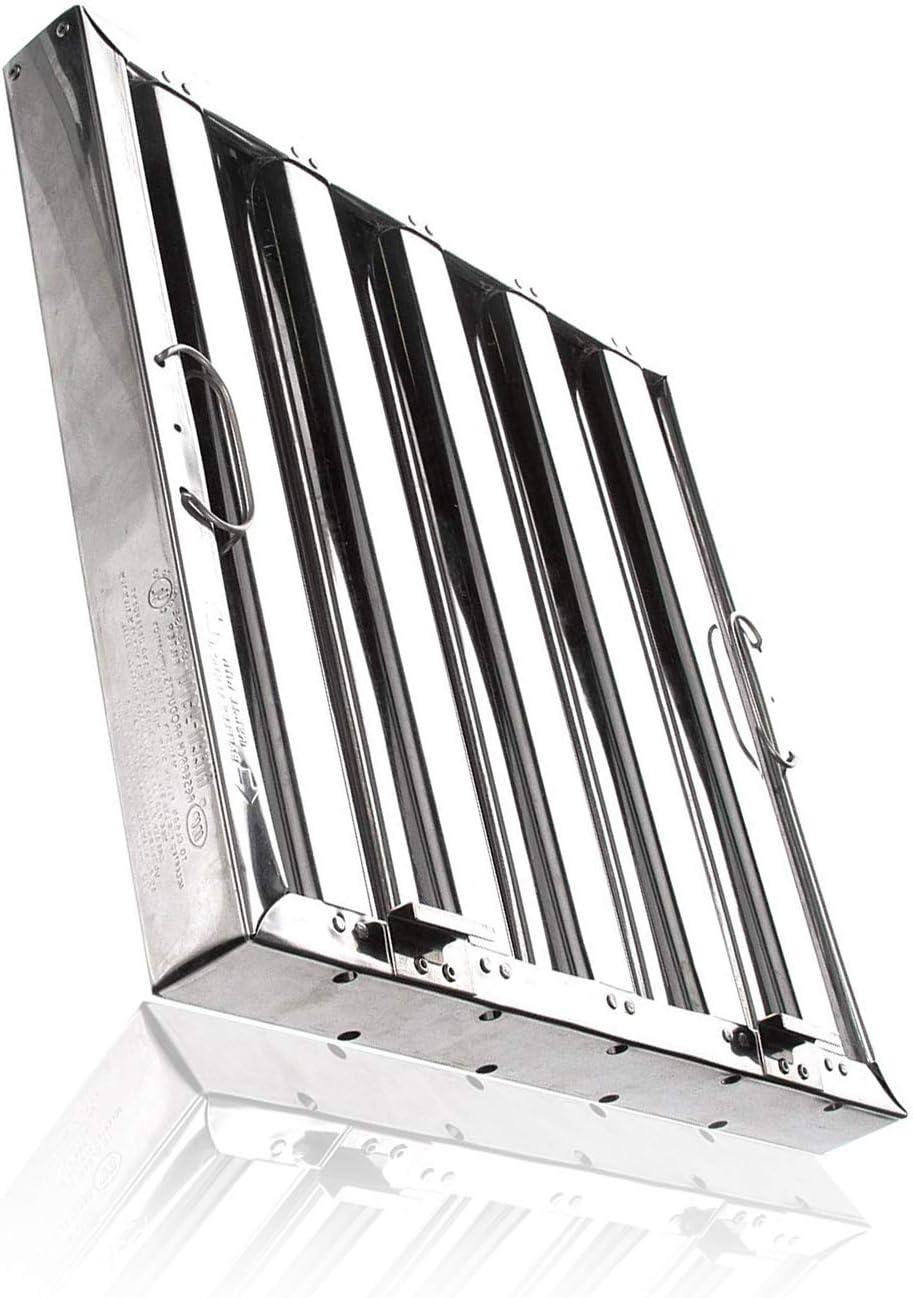 Stainless Steel Restaurant Hood Filter, 16 high x 16 wide E598