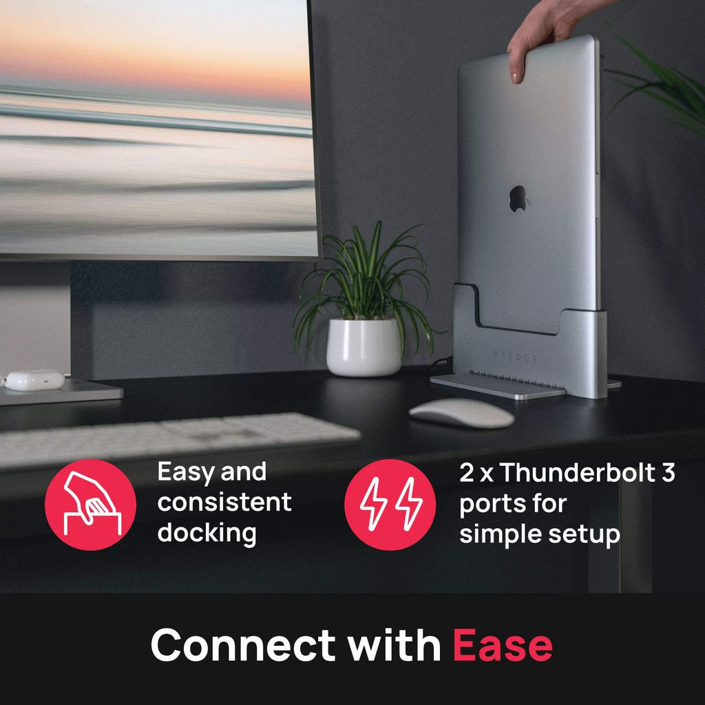 Vertical Docking Station with 2 Thunderbolt 3 Ports Y9205