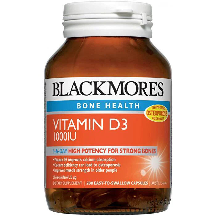 Vitamin D3 Cap 1,000iu K398