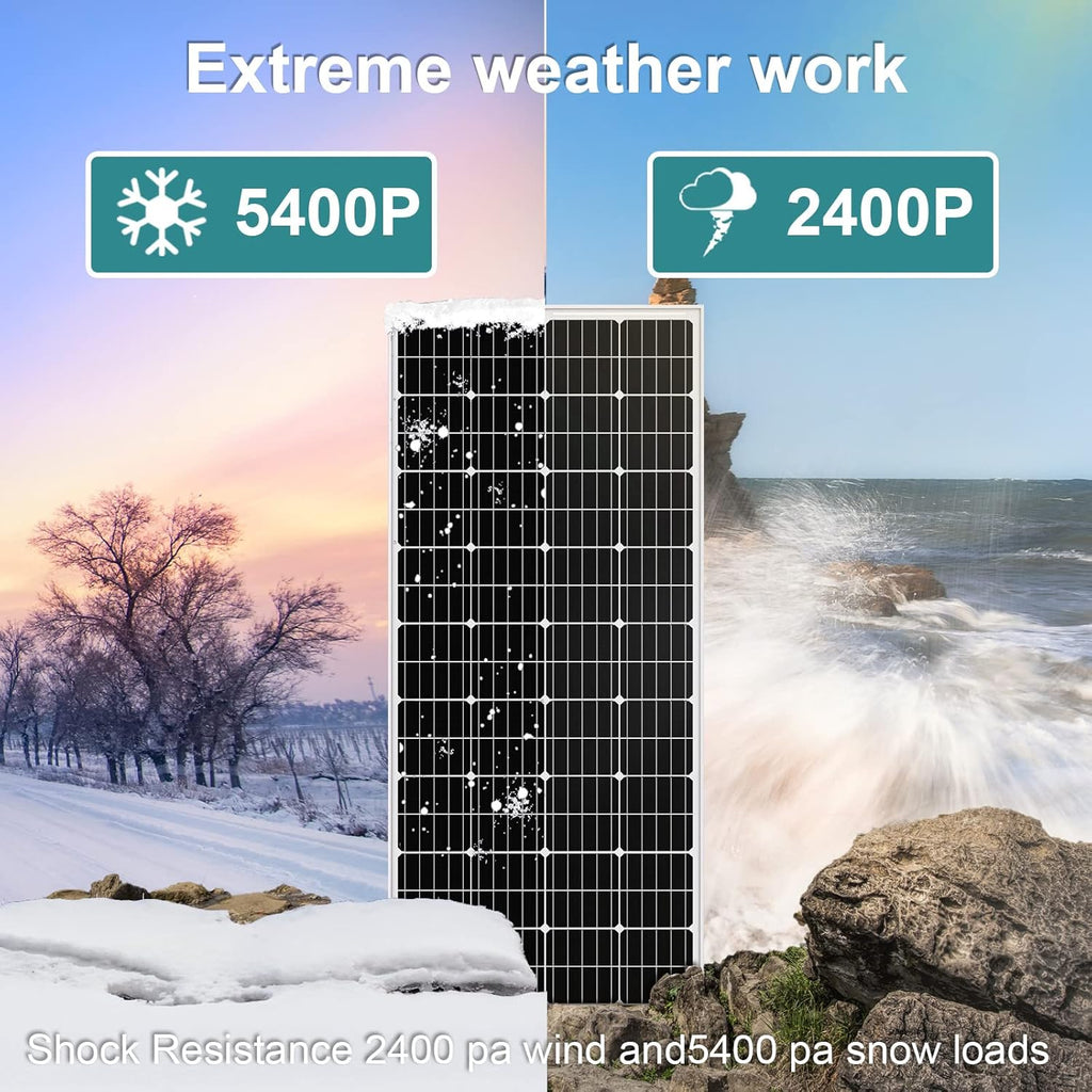 195 Watt 12 Volt Monocrystalline Solar Panel Module D434476