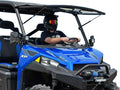 Heavy-Duty Scratch Resistant Flip Windshield, 1/4 Thick Polycarbonate N30915