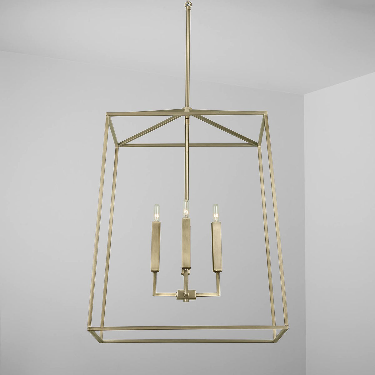 Aged Brass 4 Light Foyer V883941