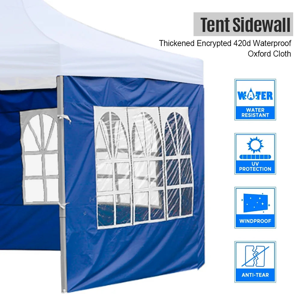 Tent Sidewall Waterproof UV Resistant Curtain K395118