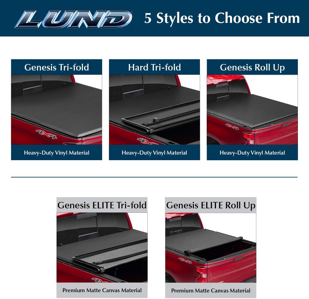 Hard Tri-Fold Folding Truck Bed Tonneau Cover B333