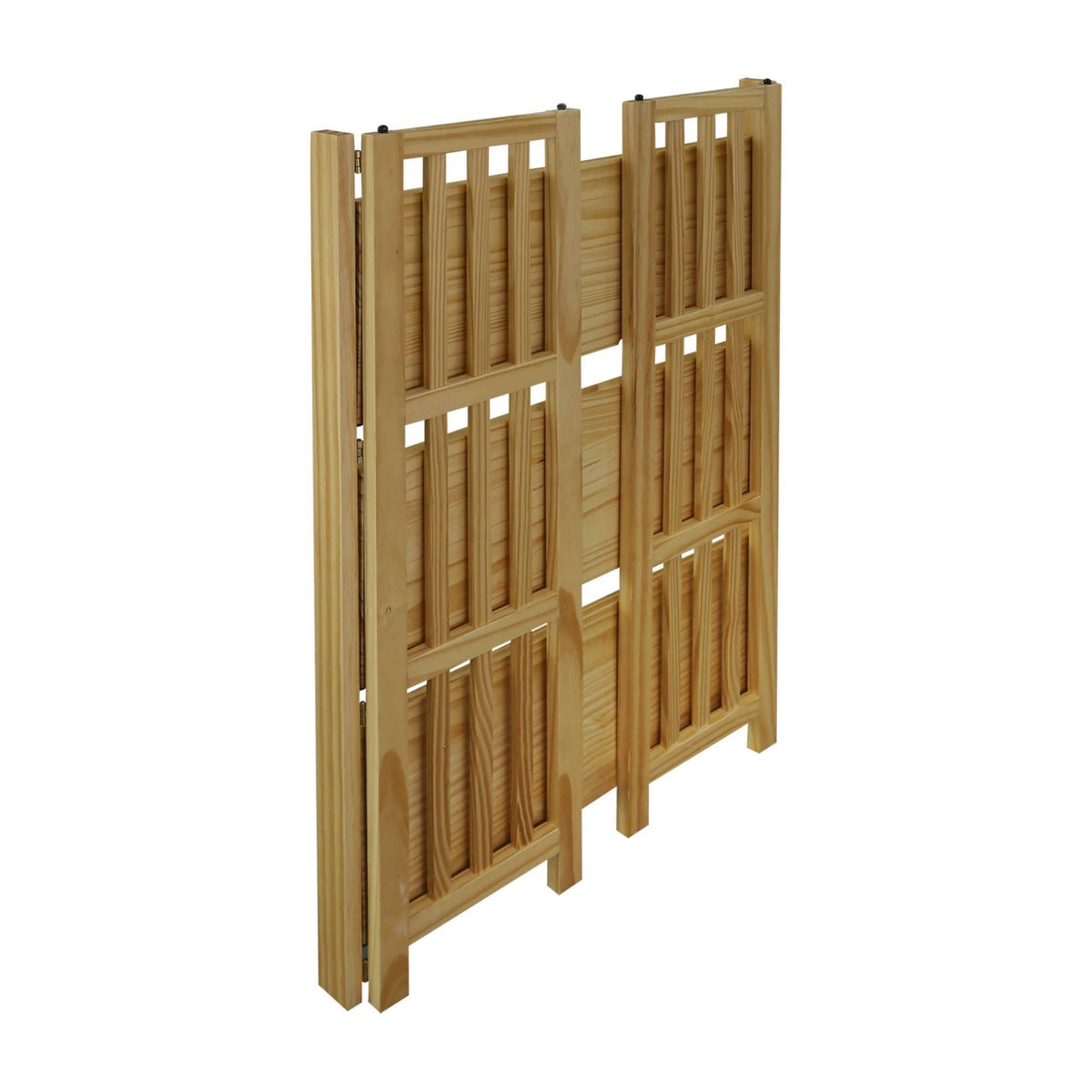 4 Shelf Folding Bookcase Natural G8420