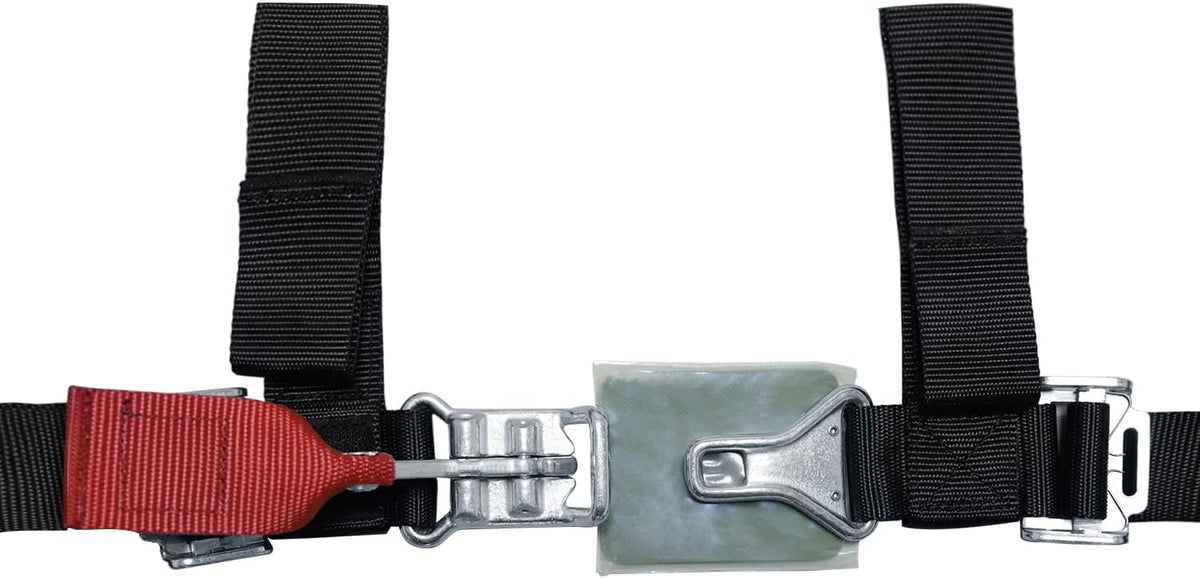 4 Point Safety Harness 2 Pack Seat Belt with Shoulder Pad W603