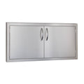 45 inch Stainless Steel Double Access Door with Masonry Frame O2840