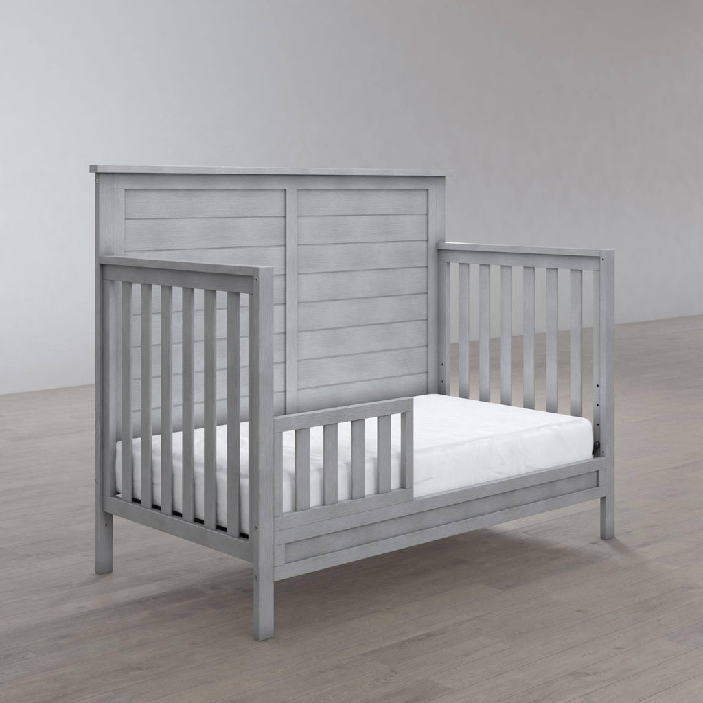 Rustic Grey 5-in-1 Convertible Crib F986932
