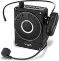 10W 1800mAh Rechargeable Voice Amplifier with UHF Wireless Microphone Headset, Pack of 2 V97149
