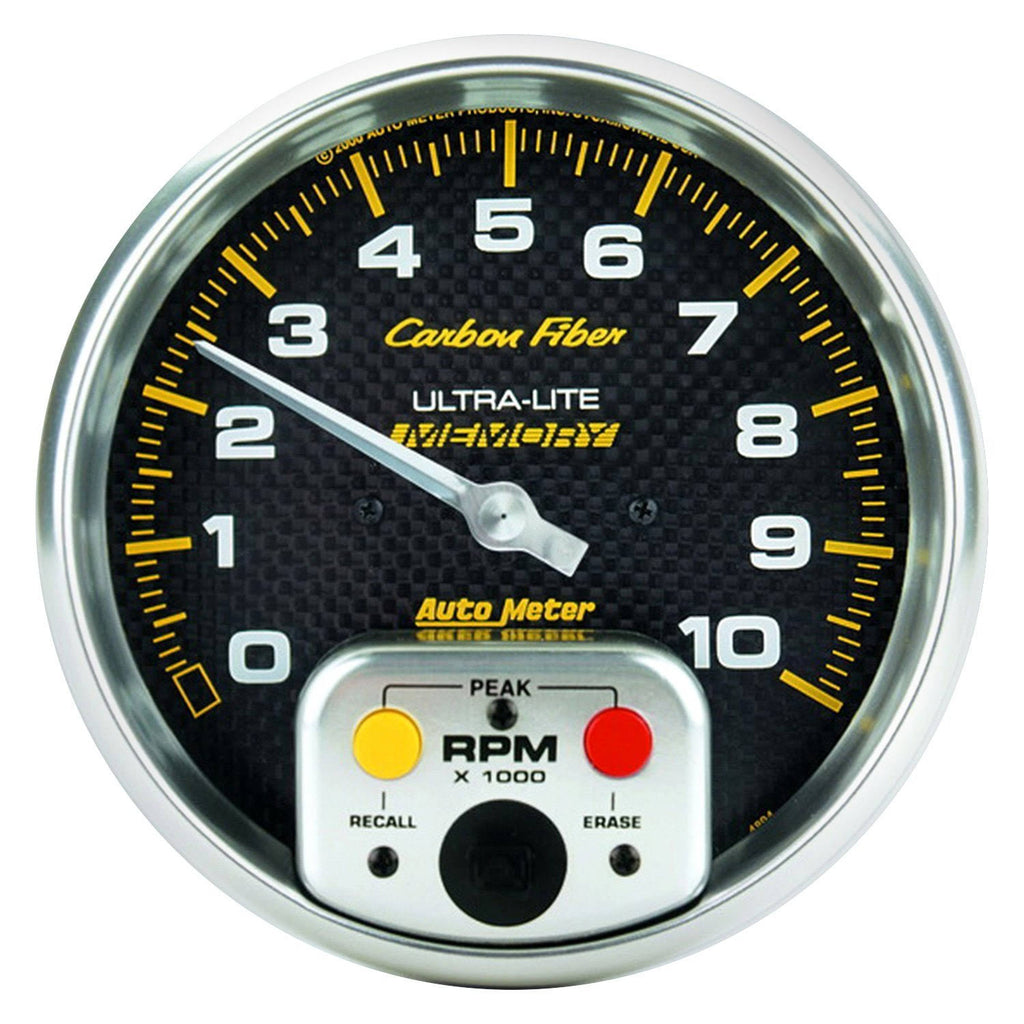 Carbon Fiber Electric In-Dash Tachometer Y395548