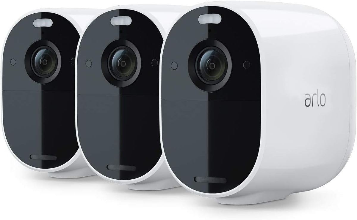 White Wireless 3 Camera Kit C5628