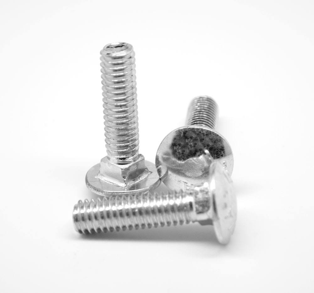 3/4x22-10 x 5x22 (FT) Coarse Thread Carriage Bolt Stainless Steel 18-8 Pk 40 A111