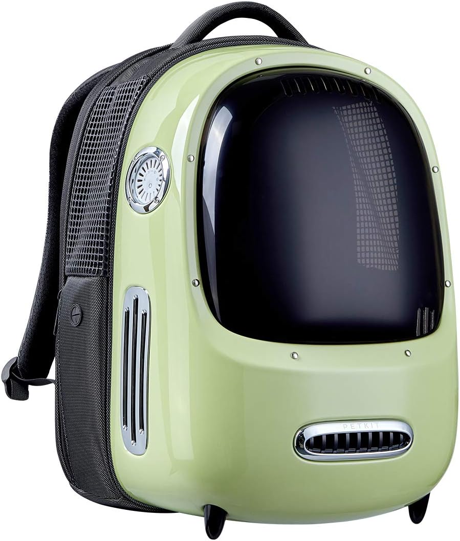 Ventilated Pet Backpack Carrier with Inbuilt Fan & Light V421