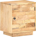 Solid Mango Wood Bedside Cabinet L7775