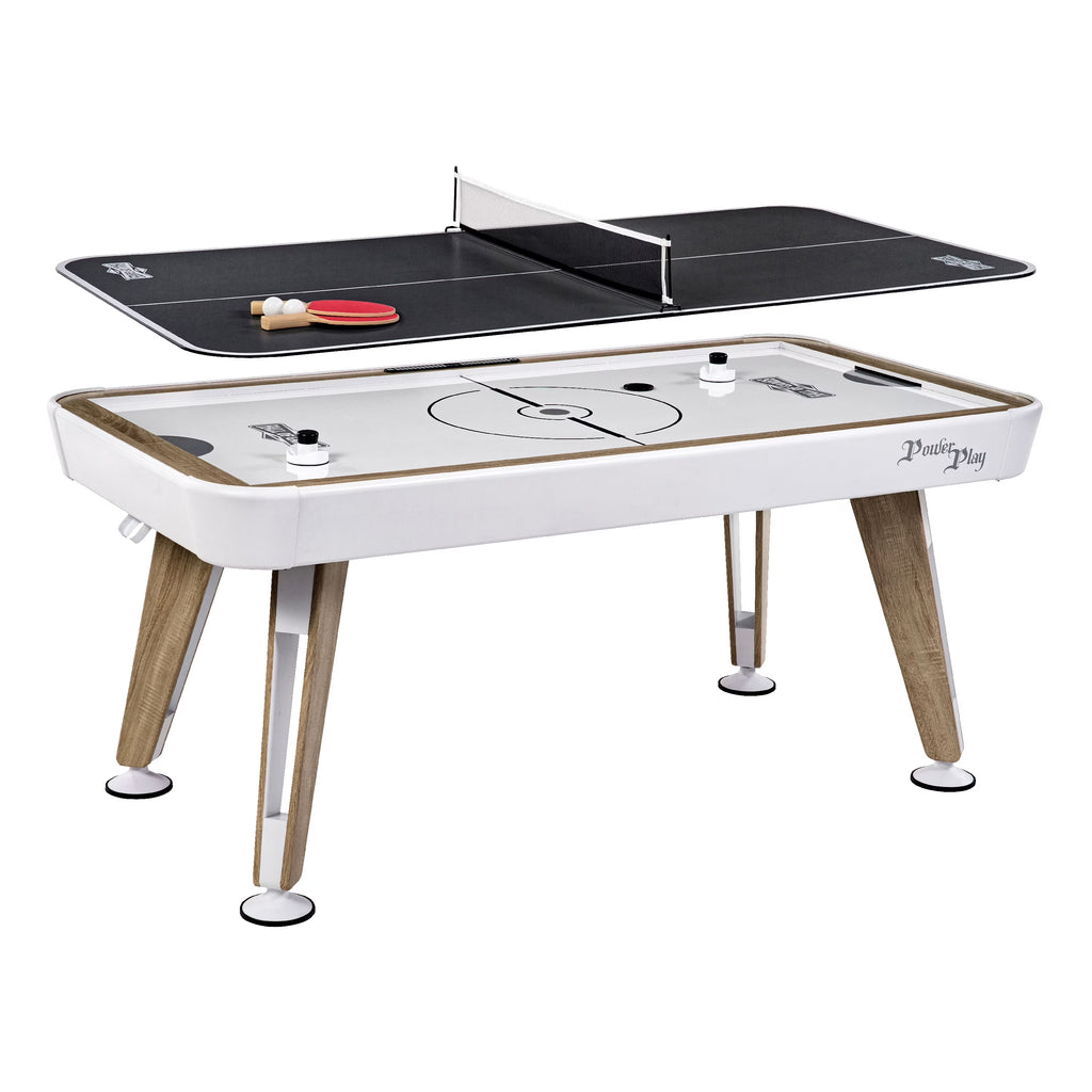 72 inch Air Powered Hockey Table with Table Tennis Top Q5121
