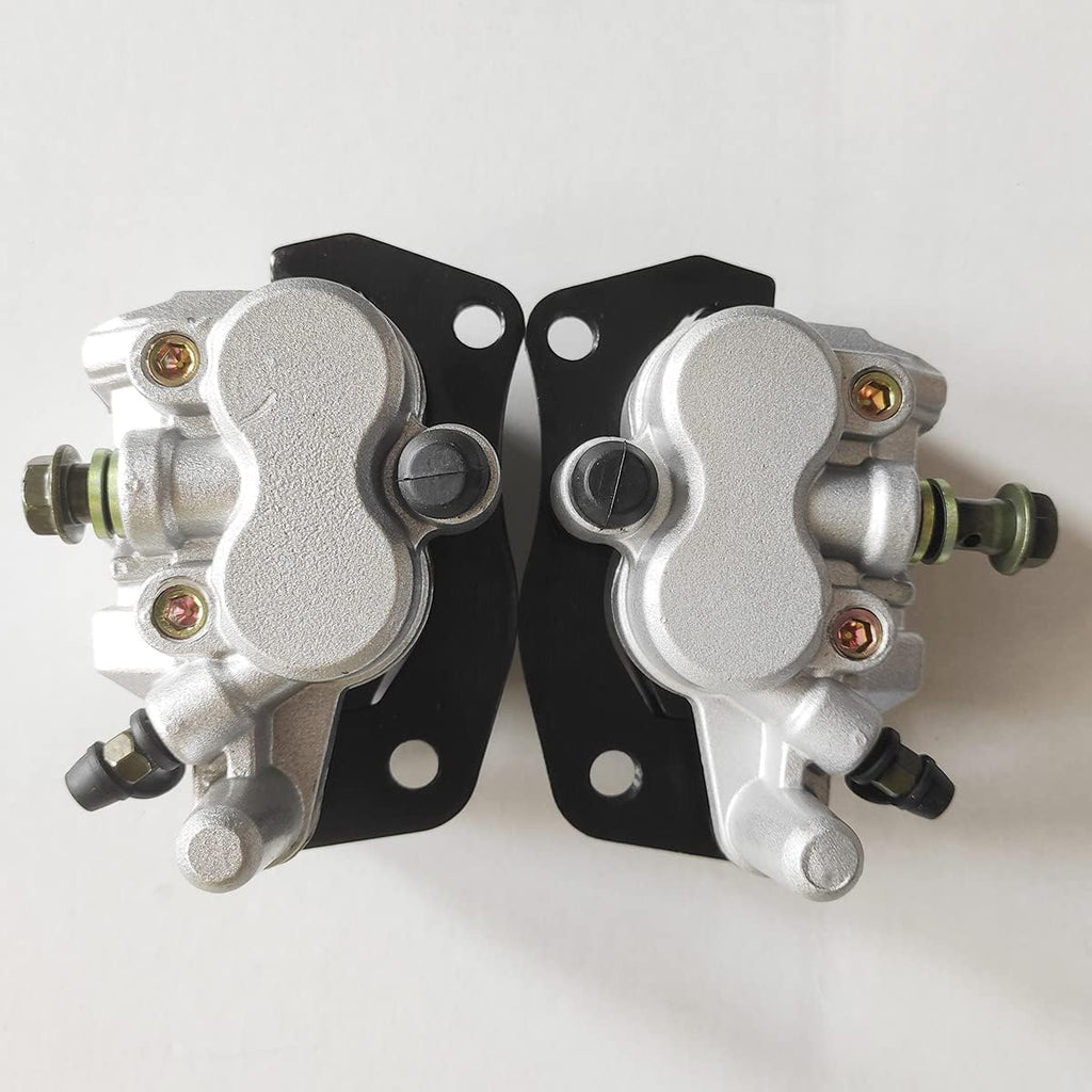 Front Left Right Brake Caliper with Pads, Mounting Bracket P669