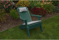 Recycled Plastic Folding Reclining Adirondack Chair Z989