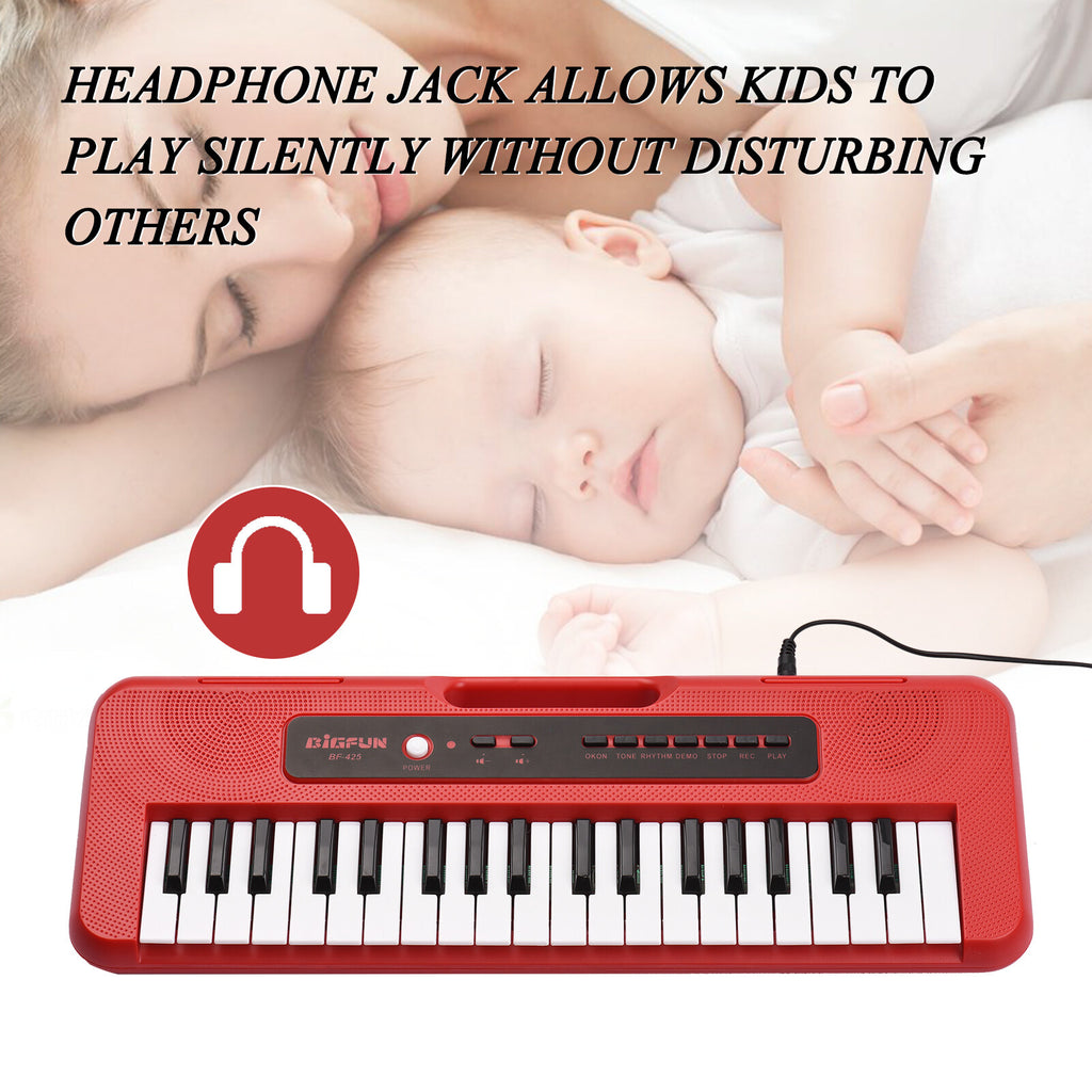 37 Key Children Electronic Piano with Mini Microphone A16196