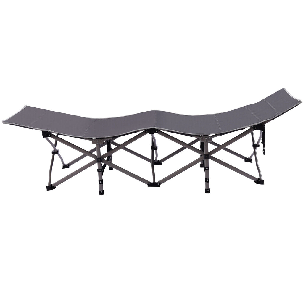 Folding Camping Cot with Mattress O6713