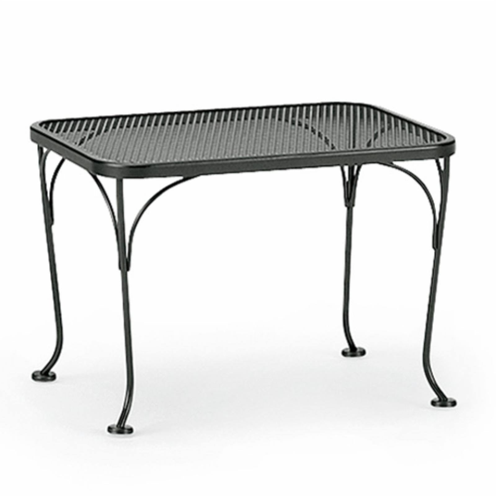 Wrought Iron Patio End Table C501