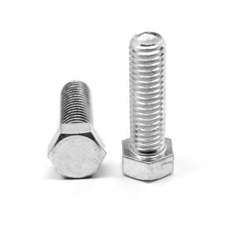 5/8 inch-18 x 2 inch Fine Thread Hex Cap Screw Full Thread Stainless Steel 316 Pk 87 S5298