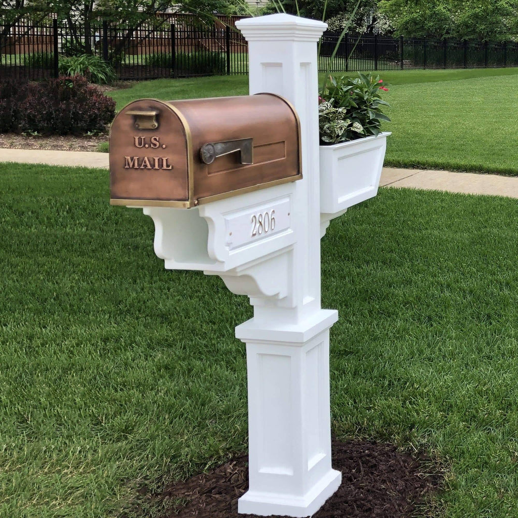 White Mail Post T177383