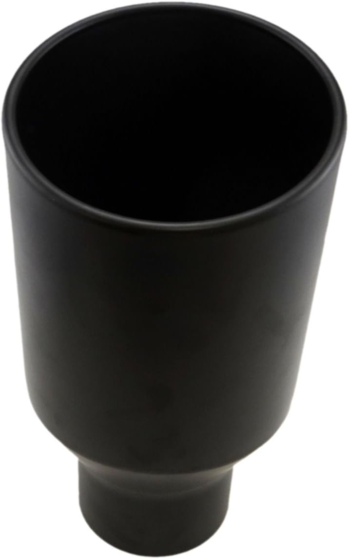 Black Stainless Steel Slant Cut Exhaust Tip Pack of 2 I699