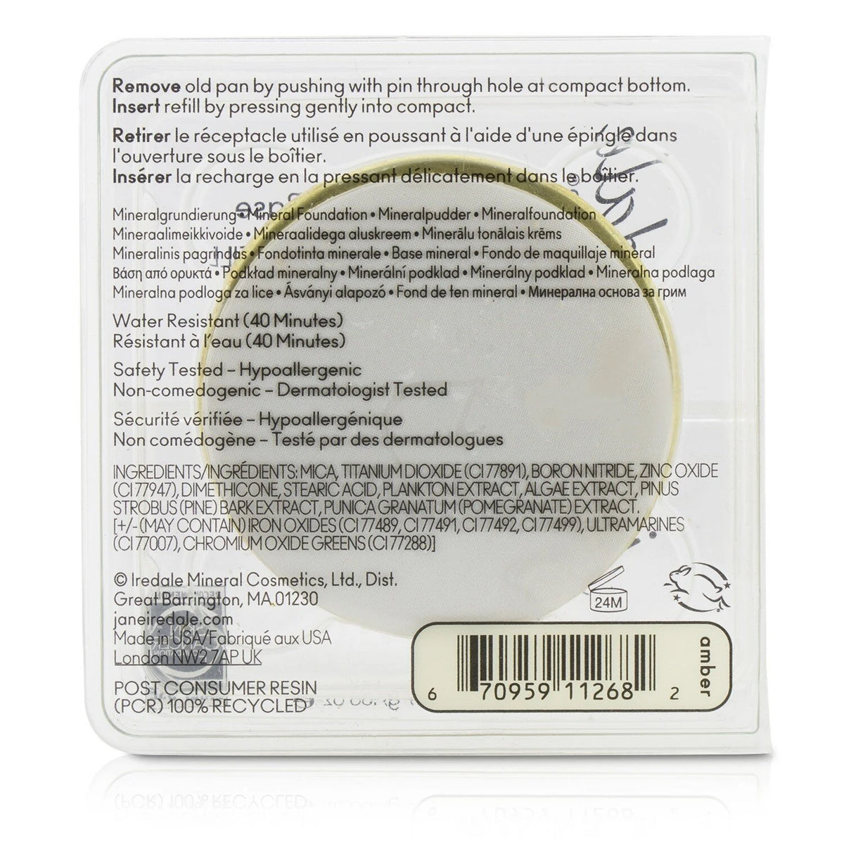Mineral Foundation Refill SPF 20 Warm Sienna 9.9g K103