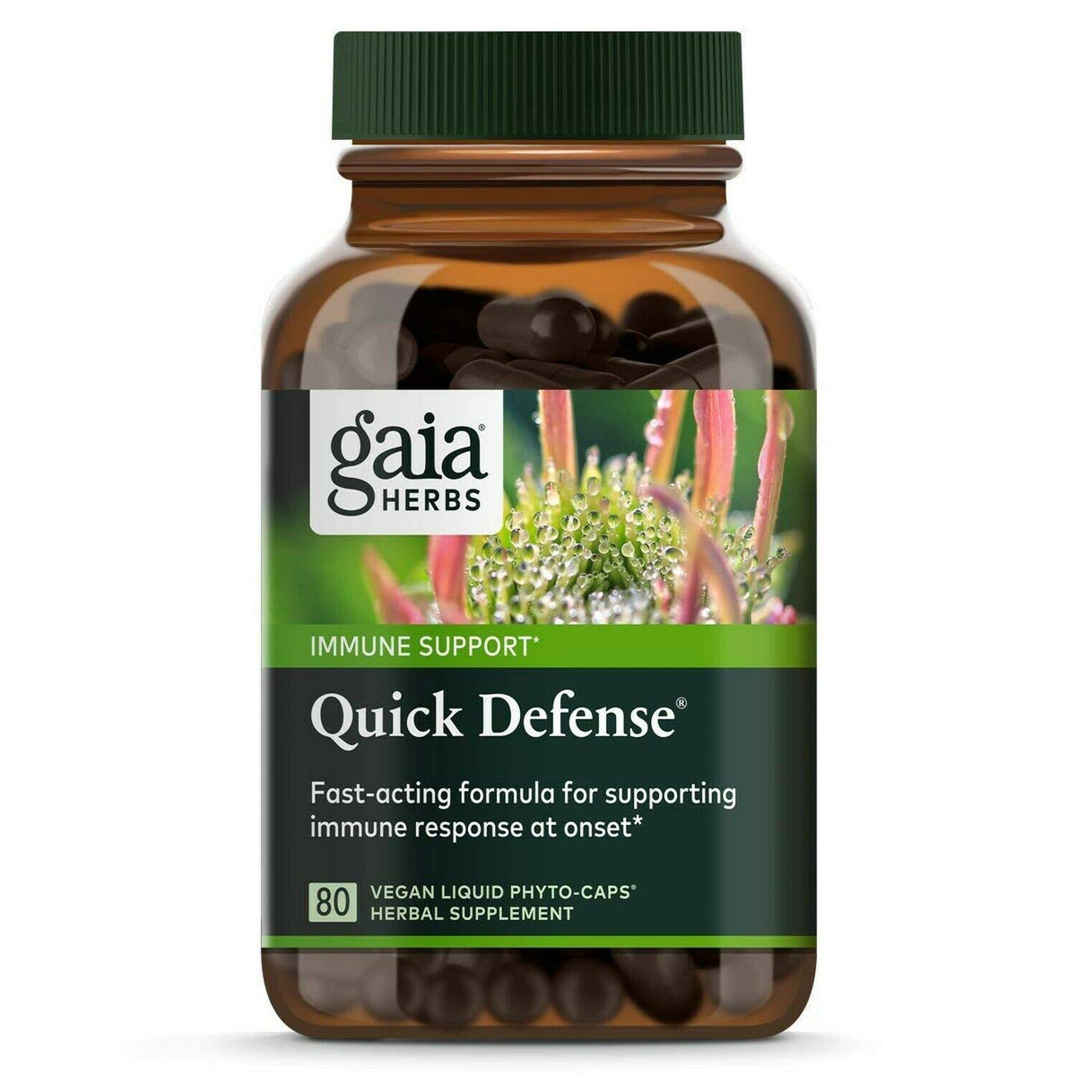 80 Caps Gaia Herbs Supplement L248
