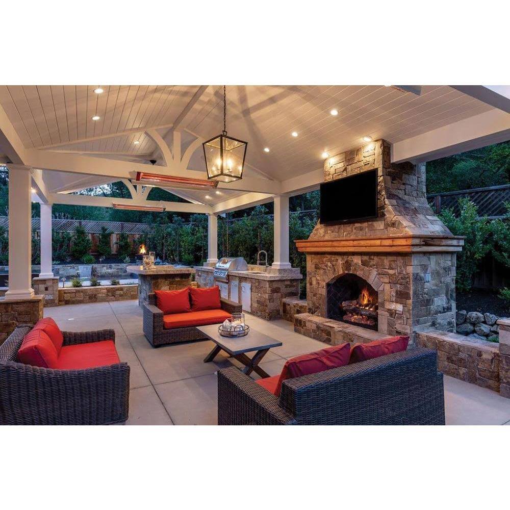 2500 Watt Electric Patio Heater Copper A986