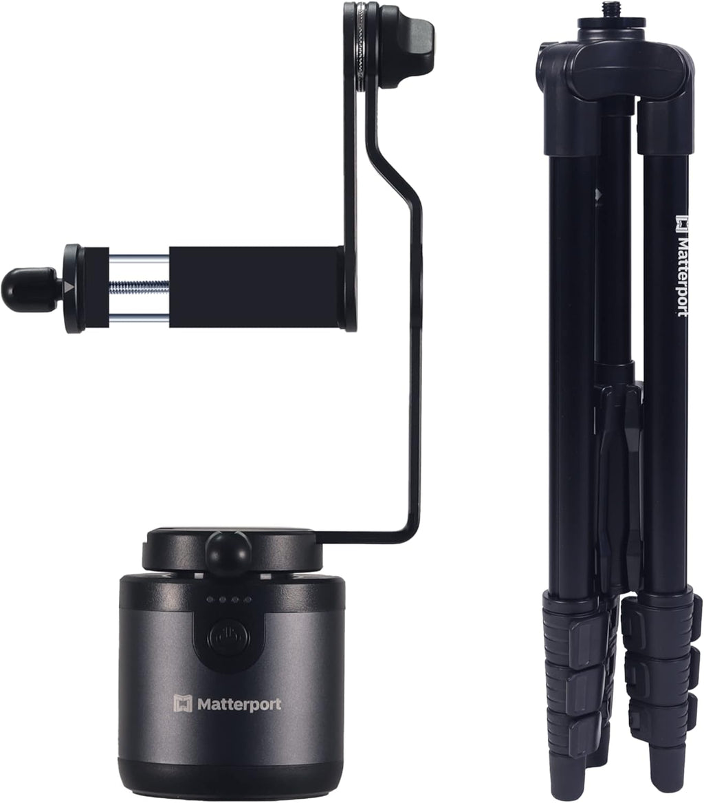 Motorized Rotating Mount for Smartphone Camera with Portable Tripod and Remote F2371