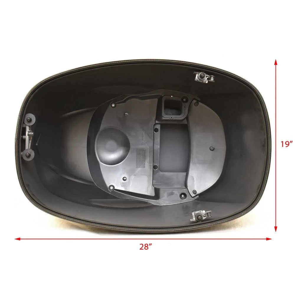 Matte Black 115 HP Boat Engine Cowling Kit (4PC) W478