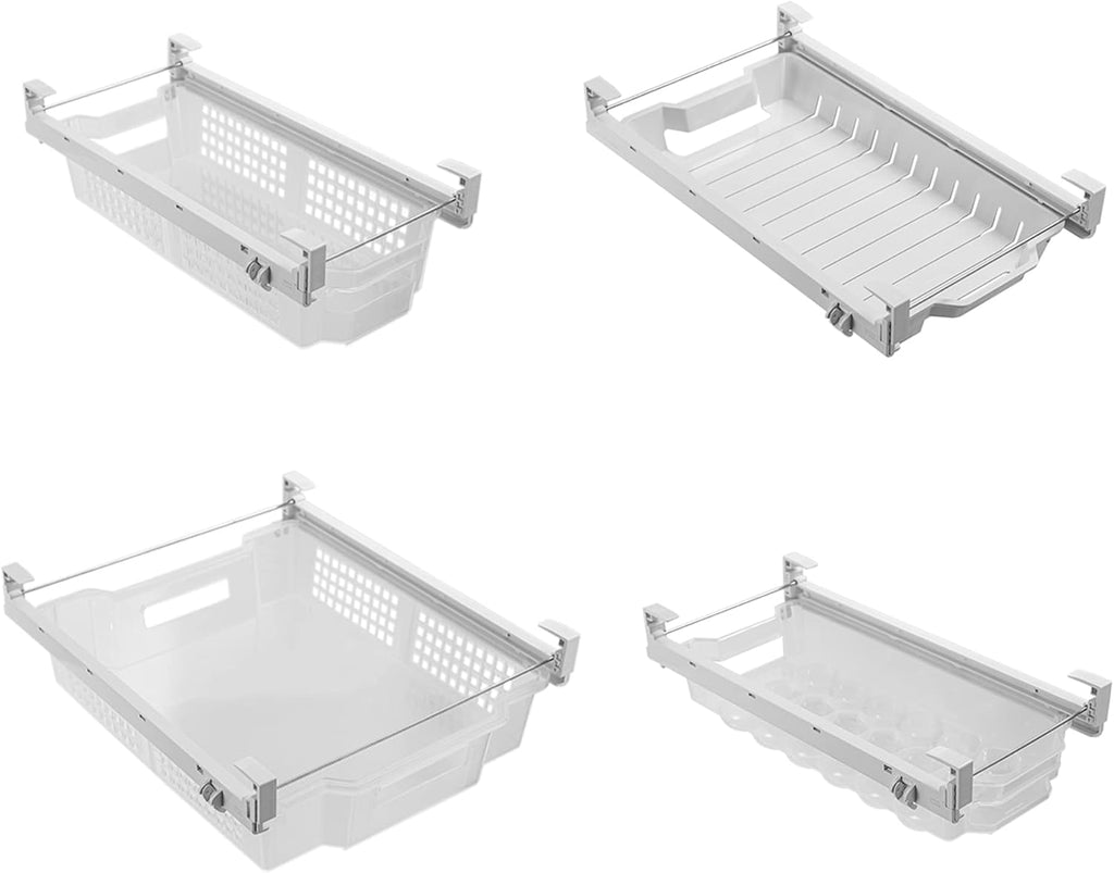 Clear Plastic Egg Drawer Set of 2 G218