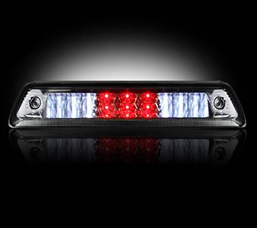 Red LED 3rd Brake Light Kit with White Cargo Lights Smoked Lens I812795