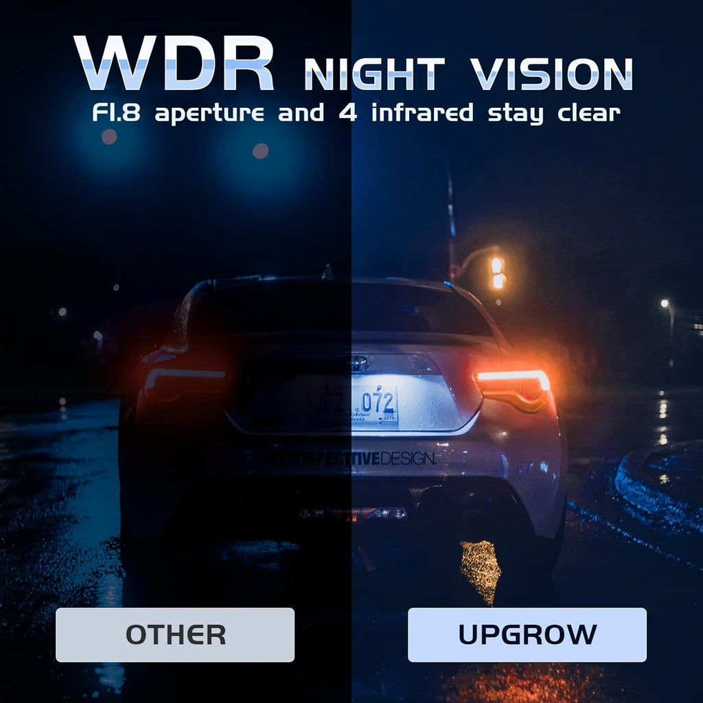 Dual Dash Camera with Front 4K Camera and Rear 2K Camera K2119