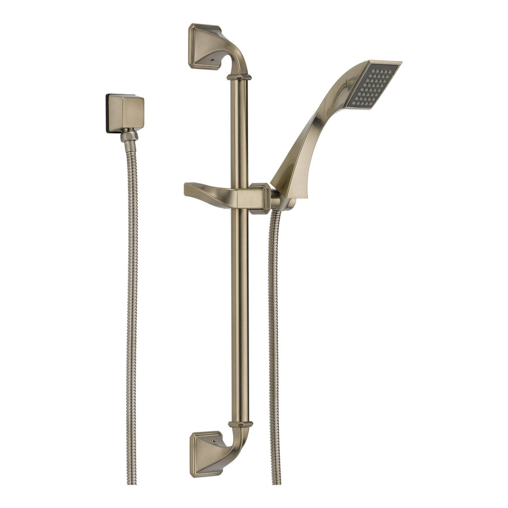 Brushed Nickel Slide Bar Handshower W90463