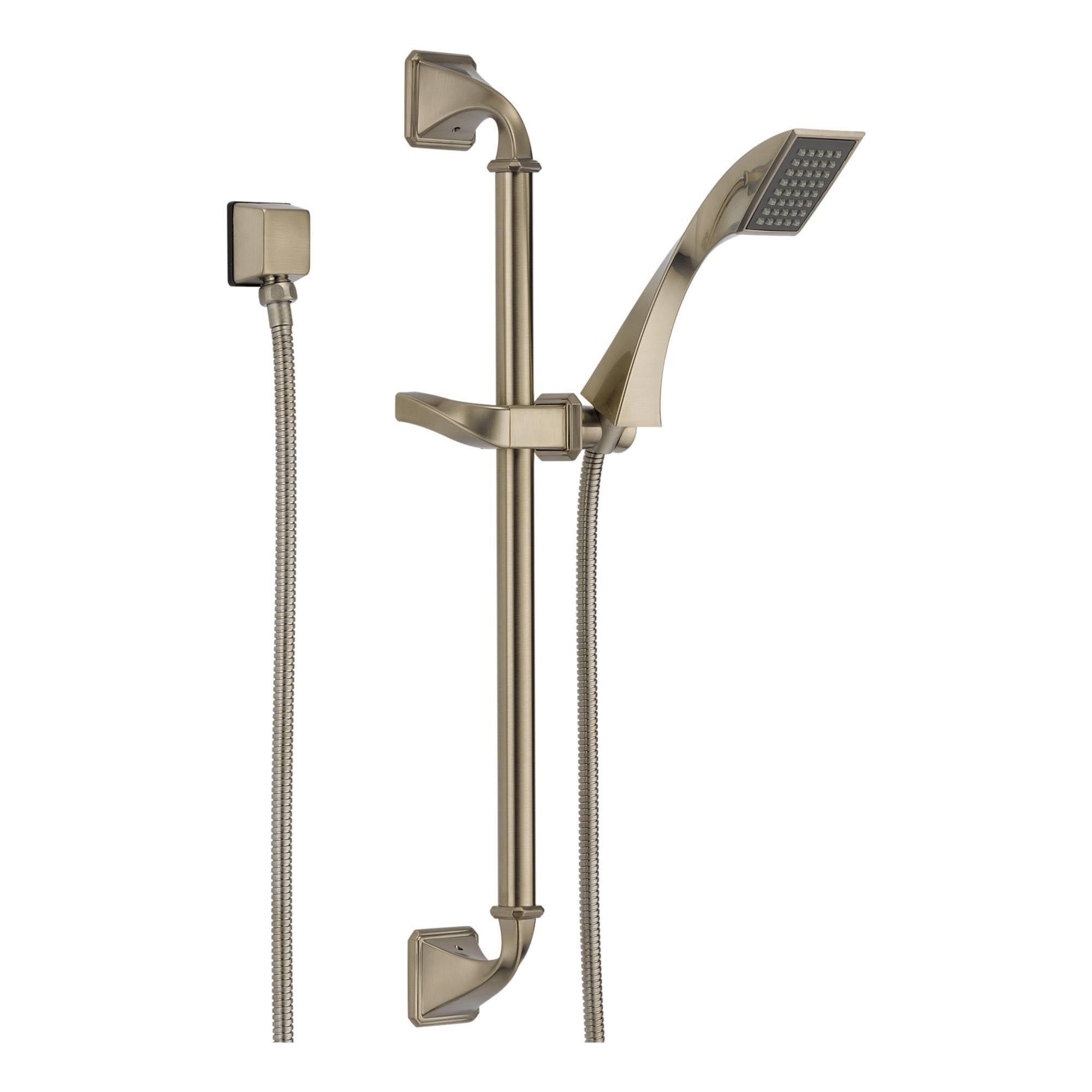 Brushed Nickel Slide Bar Handshower W90463