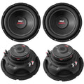 12x22 6400W 4 Ohm Black DVC Car Subwoofers U38231