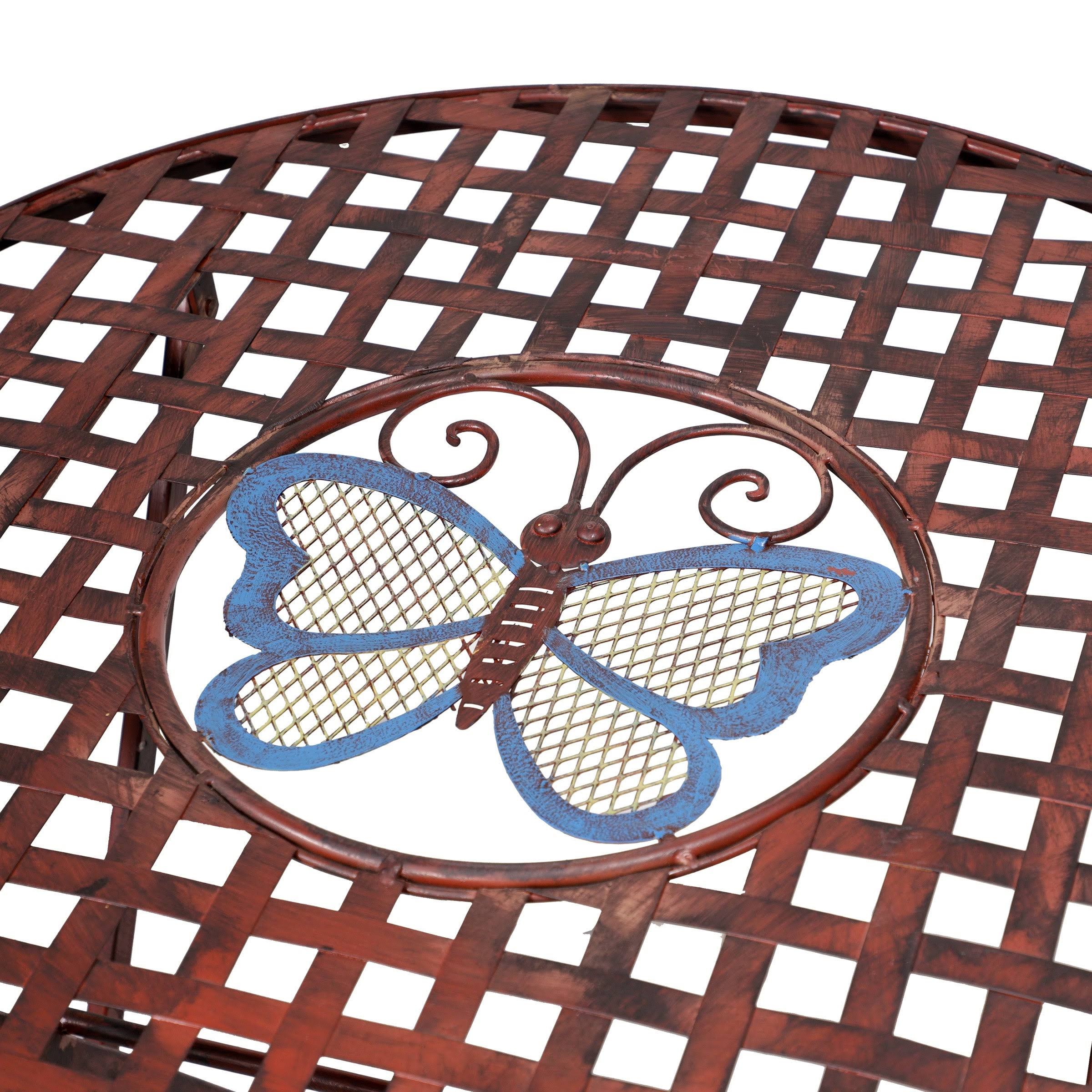 Alpine Butterfly Table and Two Chairs Bistro Set N51565