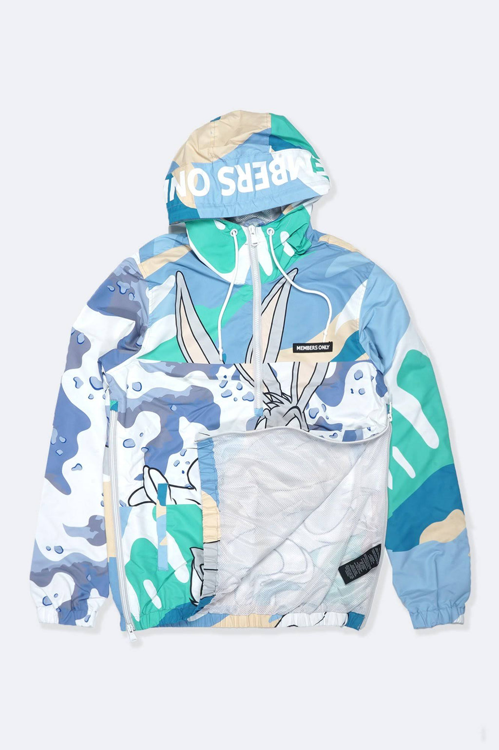 Camo Popover Windbreaker F3483