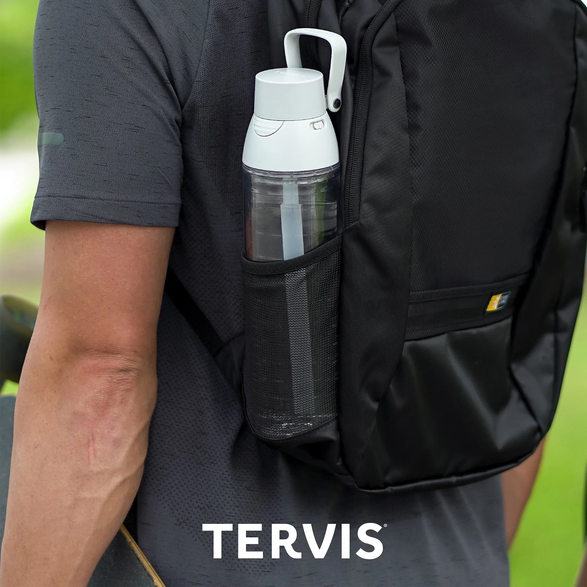 Tervis Shamrock Double Walled Insulated Tumbler Travel Cup, 24oz Venture Lite Water Bottle P275