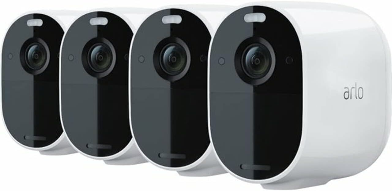 White Wireless 3 Camera Kit C5628