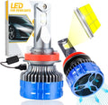120W 22000LM 6500K Cool White LED Headlight Bulbs Conversion Kit, Pack of 2 W3228